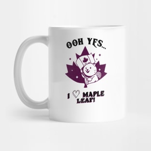 Love the maple leaf Mug